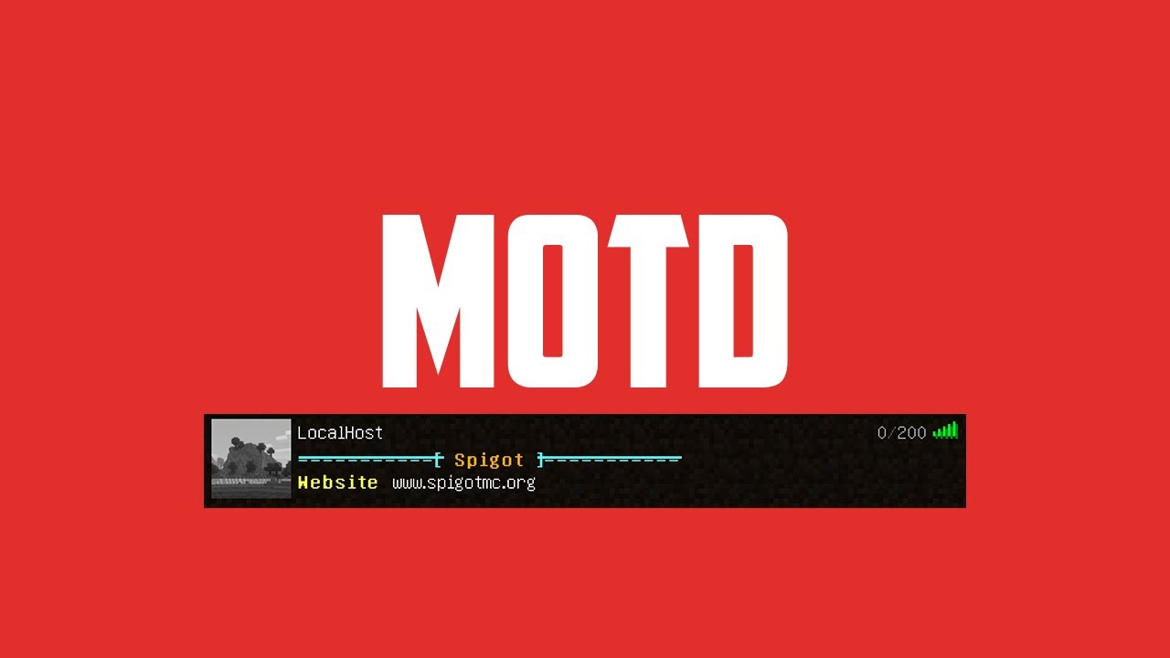 MOTDs